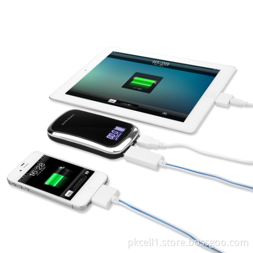 LCD Digital Display Portable Power Bank with 7800mAh
